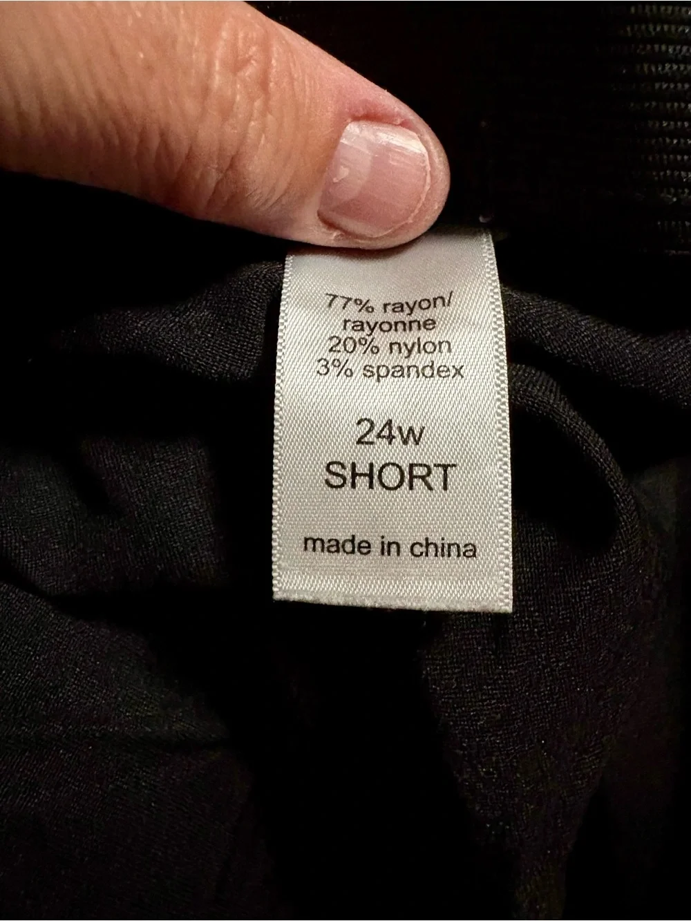 Maurices Black Boot Cut Pants